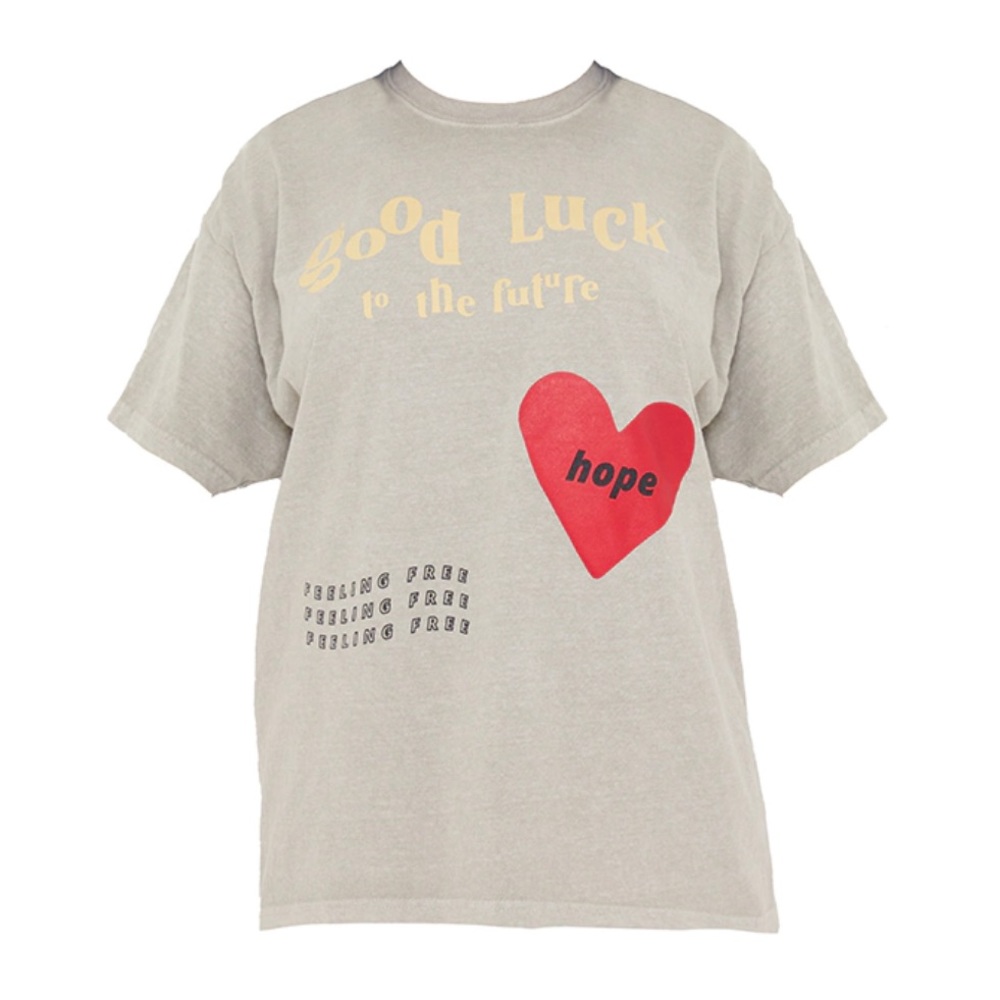 Pretty Little Thing- Good Luck Graphic Tee Shirt- Sz. XL